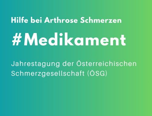 Medikament gegen Arthrose