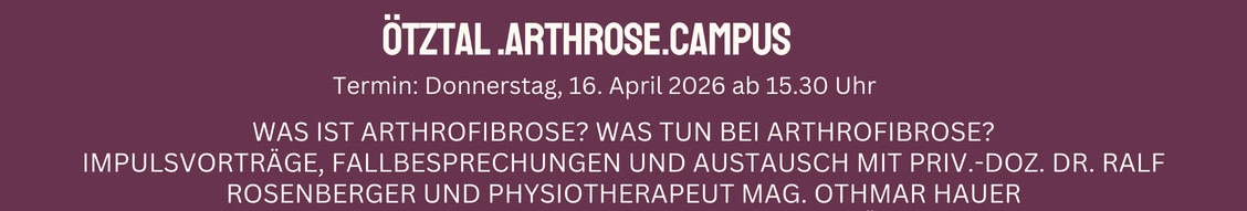 Arthrofibrose Tag 2026