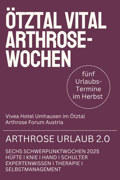 Ötztal Vital Arthrose-Wochen