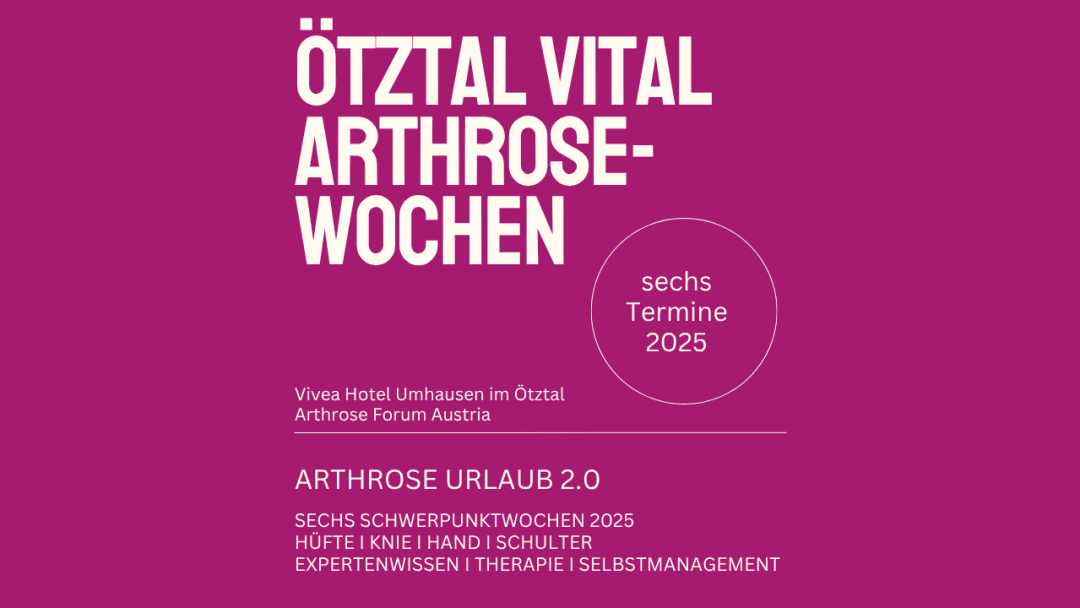 Arthrose Wochen