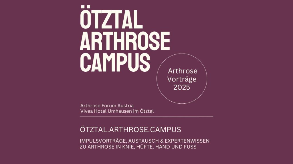 Arthrose Vorträge