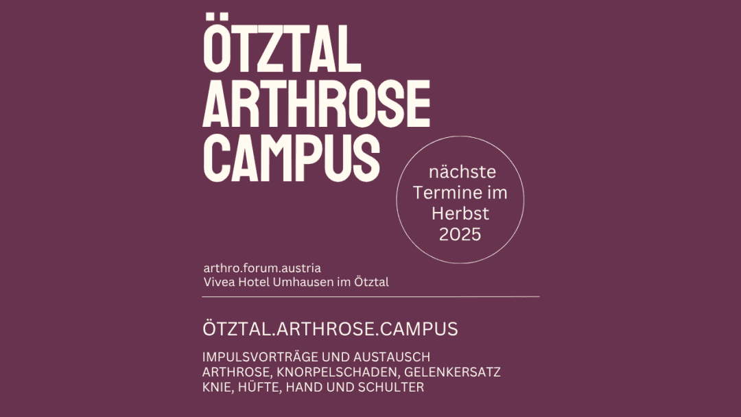 Arthrose Campus Ötztal