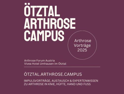 Arthrose Vorträge