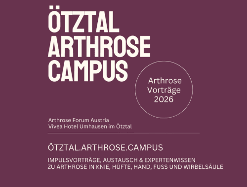 Ötztal Arthrose Vorträge