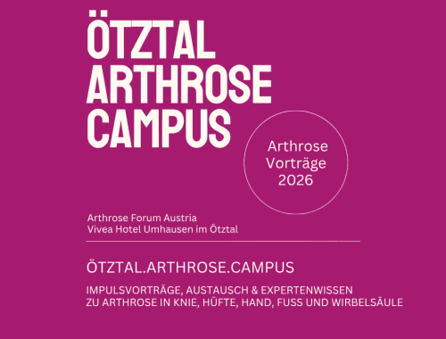 Arthrose Vorträge