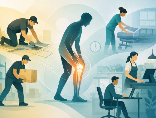 Wenn Arthrose die Arbeitsfähigkeit beeinflusst
